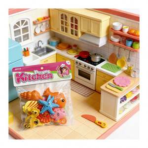 Juego de Juguetes de Cocina para Niños, Juego de Imitación de Comida, Frutas y Verduras para Cortar, para Niños Mayores de 12 Años, Juguetes Educativos de Plástico - Product Image 6