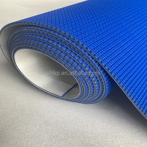 LIQI PVC çim desen konveyör pvc kemer ucuz ve taşınabilir sonsuz mavi kemer - Product Image 4