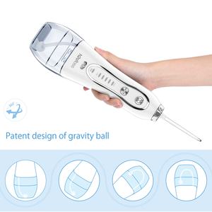 H2ofupgraded yükseltilmiş 300ml akülü su diş pensesinde <span class=keywords><strong>Mini</strong></span> taşınabilir su jeti pensesinde elektrikli diş ağız duşu - Product Image 2