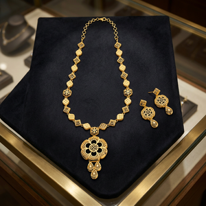 Joyería al por Mayor: Juego de Collares Cortos de Latón con Baño de Oro 14K/18K/24K, Diseño Turco Tradicional, Joyería de Moda, Oro Joyería - Product Image 2