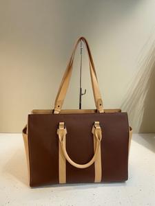 Sac pour femme 2024 nouveau sac fourre-tout transportant grande capacité texture mode étrangère unique épaule couleur unie femme sac marée - Product Image 2