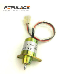 Vanne solénoïde d'arrêt d'incendie M810324 pour excavatrice, coupure de carburant, température normale, milieu huileux - Product Image 3