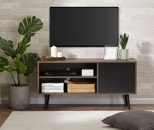 TS008 Wood Simple TV Stand TV Modern Cabinet for Living Room