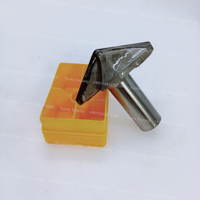 Fraise à bois TUOKE TK2147 de 12 mm à queue diamantée, type V, pour utilisation sur machine verticale, longue durée de vie, sur mesure