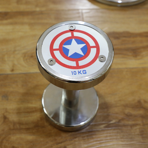 ชุดดัมเบลทรงกลมเคลือบเงินแบบพกพา น้ำหนักหลากหลาย ยี่ห้อ SAERDE ขายดี สำหรับออกกำลังกาย - Product Image 6