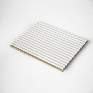 Panel dinding bergalur 3D, kekuatan tinggi untuk ruang tamu, tahan serangga dengan tekstur keras untuk dekorasi dinding bergalur kayu - Product Image 2