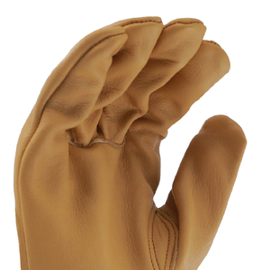 Guantes de seguridad de cuero de grano de vaca completos duraderos MaxiPact para agricultura, construcción, trabajo Industrial, conductor, guantes de puño - Product Image 5
