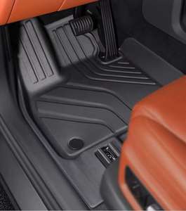 Tapis de sol spéciaux en TPE pour Li Auto L6 avec surface en tapis peluche double couche - Tapis de coffre de voiture - Tapis de sol intérieur - Product Image 5