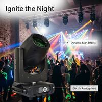 295W 14R Beam Moving Head Bühnenlicht Doppelprisma IP33 Ra95 2000-8500K DJ Club Sharpy Effekt