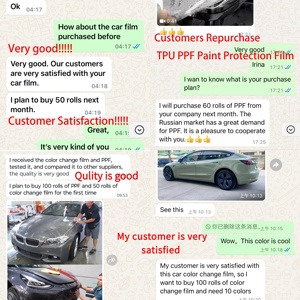 1.52*15m 7.5mil Transparent <b>Clear</b> TPU Ppf Anti Scratch Self-Healing Anti-Yellowing Car Paint Protection Film - Product Image 6