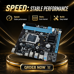 Placa Base para PC de Juegos de Escritorio OEM al por Mayor, Chipset H81, LGA 1700, DDR3, Doble Canal, Micro-ATX, con Soporte M.2, Memoria de Doble Canal - Product Image 1