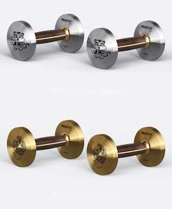 <span class=keywords><strong>PROIRON</strong></span> Fábrica Gimnasio Equipo Acero Nogal Madera <span class=keywords><strong>Mancuernas</strong></span> - Product Image 3