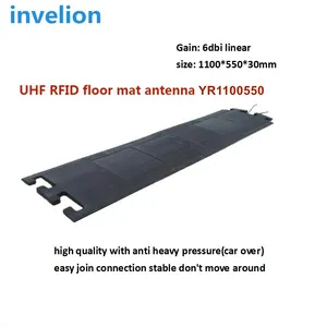 865MHZ רול סוג UHF RFID קרקע מחצלת אנטנת 900Mhz ליניארי קיטוב 7dBi אנכי רצפת RFID UHF אנטנה עבור מרתון עיתוי