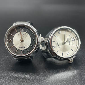 Neue Werbegeschenke Luxus Unisex Fingeruhr-Ring Retro Punk Digitaluhren Elastische Dehnbare Fingerring-Uhr Relojes - Product Image 3