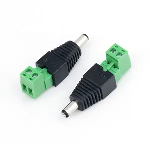 Mini conector de toma de corriente para cámara CCTV, adaptador de corriente de 12V, DC