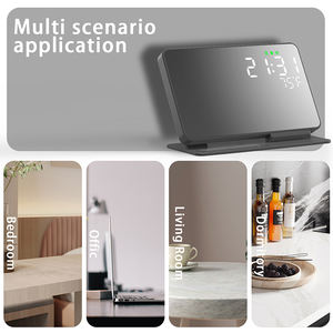 趋势产品2023新品数字闹钟无线充电器长途无线充电器3合1 - Product Image 2