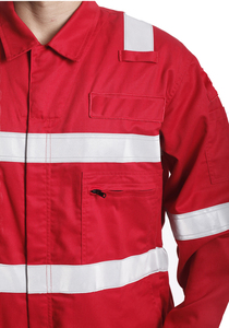 Mảnh chống rách hai Coverall bảo hộ lao động FRC làm việc Coverall kỹ sư cơ khí làm việc cho dầu khí - Product Image 6