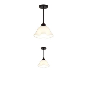 Lustre LED moderne blanc chaud 3500K avec abat-jour en papier, base métallique encastrée IP44, design minimaliste pour l'éclairage intérieur des appartements - Product Image 4