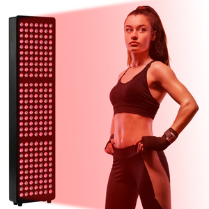 <span class=keywords><strong>Professionnel</strong></span> 1050W LED Infrarouge <span class=keywords><strong>Lumière</strong></span> Rouge Thérapie Panneau Écran Tactile 210pcs 5/7 Longueurs D'onde En Aluminium Dispositif Suspendu Kit Visage ZA - Product Image 1