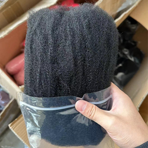 Vendeur Dropshipping 50g Haute Qualité Fluffy Soft Afro Kinky Curly Cheveux Synthétiques Extension en Vrac Micro Twist Dreadlock Tresses - Product Image 2