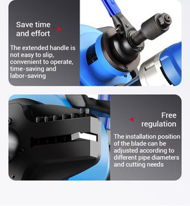 Smussatrice per tubi di alta qualità da 28-76mm macchina smussatrice portatile per tubi in acciaio inossidabile per la vendita - Product Image 6