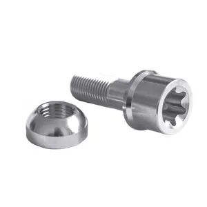 M12*1.5*28 Titanium Wheel Bolt For Racing Car