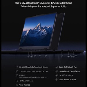 แล็ปท็อปเกมมิ่งระดับไฮเอนด์ Legion Y7000P Esports ปี 2025 รุ่น I7-14700HX แรม 16GB ความจุ 1TB การ์ดจอ RTX5060 หน้าจอ 16 นิ้ว 240Hz คอมพิวเตอร์พีซีสำหรับอีสปอร์ต - Product Image 3