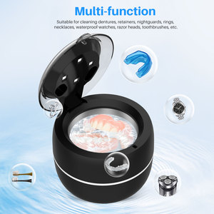 Nettoyeur à ultrasons 0,2L 45kHz avec minuterie numérique pour bijoux, prothèses dentaires, usage domestique et commercial - Product Image 4