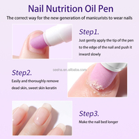 Vente en gros Crème pour cuticules Soins des ongles Stylo à huile pour cuticules huile pour cuticules fleur Marque privée personnalisée