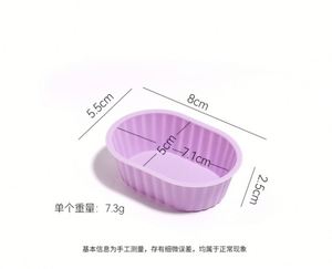 Moldes de Repostería Personalizados, Nuevos y Fáciles de Limpiar, Moldes Antiadherentes para Muffins, Porta-Muffins, Moldes de Silicona para Hornear Cupcakes - Product Image 2