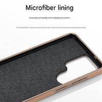 Produk Terlaris Casing Ponsel Kulit PU Pengisian Daya Magnetik Nirkabel untuk Samsung S22 S23 S24 S25 S26 Ultra 360 Stand Anti Benturan