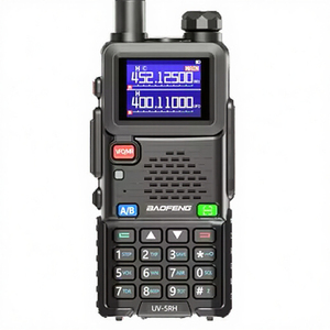 Radio portable analogique multibande VHF/UHF BFUV-5RH PRO 10W, tri-bande, IP54, suppression du bruit, GPS, longue portée - Product Image 2