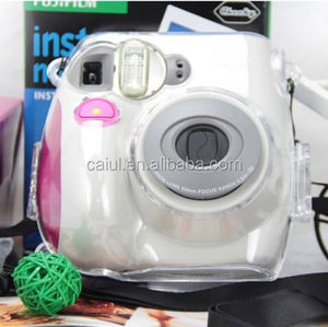 Étui de protection en silicone rigide <span class=keywords><strong>pour</strong></span> <span class=keywords><strong>appareil</strong></span> <span class=keywords><strong>photo</strong></span> instantané <span class=keywords><strong>Fujifilm</strong></span> Instax Mini 7s, sac transparent antichoc - Product Image 2