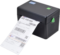 Imprimante d'étiquettes thermiques pour codes-barres XP-DT108B 203dpi, interface USB, pour petites entreprises, certifiée IOS ROHS/CE/FCC, garantie 1 an