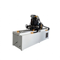 Machine de perçage, d'évasement et d'aplatissement de tubes en acier inoxydable PLC, automatique CNC, pour tubes d'échangeur de chaleur de 113,4 mm de diamètre extérieur