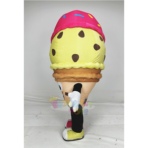 Costume Gonfiabile a Tema Gelato per Adulti, Mascotte Personalizzabile 2m/2.6m per Eventi Promozionali - Product Image 2