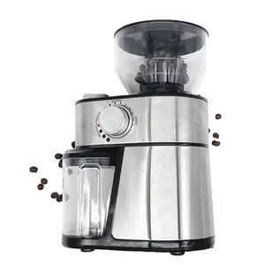 Cheap home use smart 200w espresso roaster coffee grinder with transparent lid