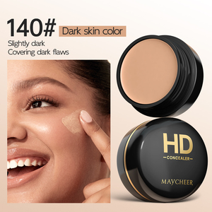 Đầy Đủ Bìa Lâu Dài Không Thấm Nước Kem Nền Tảng Che Khuyết Điểm Quầng thâm Highlighter <span class=keywords><strong>Corrector</strong></span> Đường Viền Mỹ Phẩm Trang Điểm - Product Image 1
