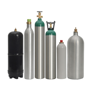 Cylindre de gaz industriel en acier de 13,6 kg de capacité pour CO2, O2, oxygène, dioxyde de carbone, azote, argon, hélium, <span class=keywords><strong>R134a</strong></span> - Product Image 6