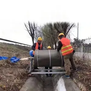 concrete blanket railway highway slope protection waterproof drainage ditch concrete curing blanket