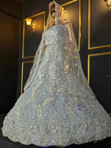 ชุดเลเฮนกาเจ้าสาวงานปักจาร์กันคุณภาพดีไซน์ใหม่สุดหรูหรา พร้อมชุดแต่งงานสุดสง่างาม มีจำหน่ายในราคาที่ดีที่สุด - Product Image 2