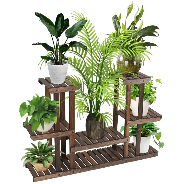 Wholesale Portafiori moderno da interno in legno supporto per piante a 4  livelli supporto per vasi da fiori supporto per piante in bambù con vaso in  legno From m.alibaba.com