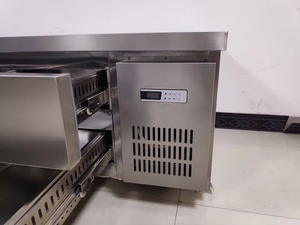 Commerciële keuken onderbouw koelkast roestvrijstalen koelkast werktafel vriezer chef-kok koelkasten met <span class=keywords><strong>4</strong></span> laden - Product Image 4