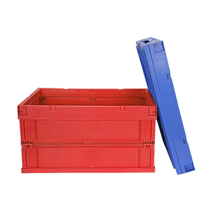 Stackable Load Foldable Collapsible Plastic Logistic Crate Turnover Box