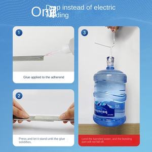 Ester éthylique de cyanoacrylate de soudure en plastique céramique super adhésif principalement composé de colle liquide époxy pour l'emballage - Product Image 5