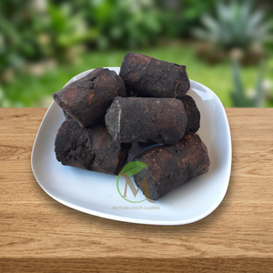 Extracto Herbal de Gambir Koto Tabung de Origen Silvestre, Empaque Duradero en Saco de Yute, Mutiara Daun Gambir, Vida Útil de 2 Años - Product Image 3