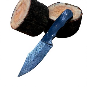 Couteau de chasse industriel OEM en gros, lame en acier forgé, manche profilé G10 pour fournisseurs et importateurs d'équipement de camping - Product Image 5