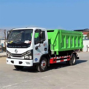 Camión de Basura Dongfeng Pequeño 4X2 con Brazo Gancho, LHD/RHD, para Saneamiento Comunitario, Suministro de Fábrica - Product Image 1