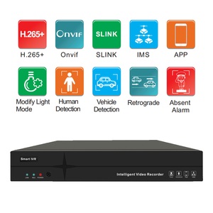 Enregistreur vidéo intelligent CR-NVR16 H.265 16CH HDMI, 2 ports USB, P2P NVR, plusieurs ports DDNS, enregistreur vidéo numérique intelligent PoE IVR - Product Image 3
