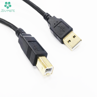 Personalizado Usb-A macho a B macho 2,0 Cable de carga de datos Usb B tipo Cable de impresora